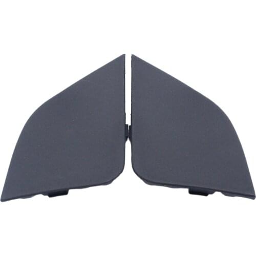 Auto Tow Hook Cover 2 Pieces Right Passenger 532850R080 Replace Fit for Toyota RAV4 Hybrid Platinum 2016-2018 Black Parts