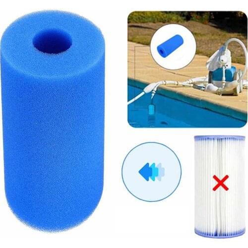 3 Sizes Swimming Pool Filter Foam Reusable Washable Sponge Cartridge Foam Cleaning Equipment Foam Pool Cleaner Filtre Piscine