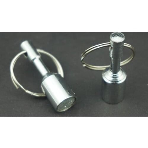 2PCS/Lot Magnet Hook Chain Holder Key Magnetic Key Ring Holder Jewelry Rack Hook