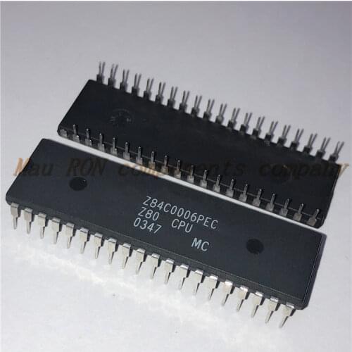 5PCS/LOT Z84C0006PEC Z80 CPU DIP-40 Microprocessor integrated circuit chip brand new original spot