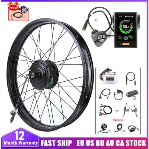Bafang 48V 750W Rear Fat ebike 20" 26" Wheel Hub Motor Electric Bicycle Conversion Kit DIY DC Cassette Powerful Snow Bike Engine