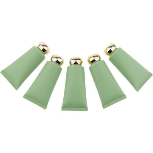 5pcs Silicone Travel Bottles Tube Set, Refillable Personal Care Travel