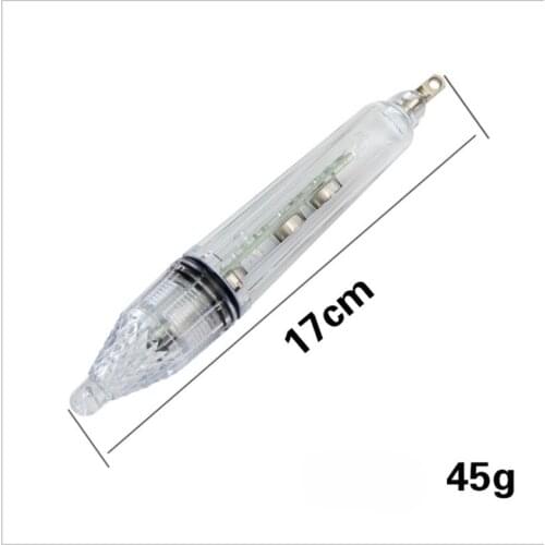 LED Submersible Fishing Light Underwater Fish Finder Lamp, Night Fishing Lure Bait Finder, 2 Light Modes, Boat Fishing Light