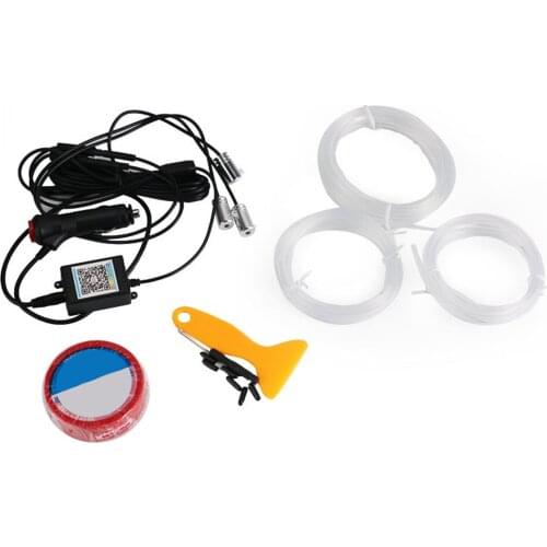 Car Interior Lights,Ambient Neon Light Tubes Strip Lights replacement for Tesla Model 3 Y 2016-2010, with APP Control