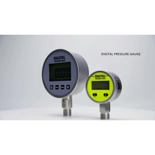 High Precision Intelligent digital pressure gauge for water oil gas pressure gauge