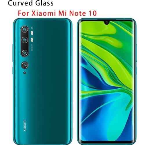 Tempered Glass HD Full Cover Curved Screen Protector for Xiaomi Mi Note 10 Pro Protective Glass for Xiaomi Mi Note 10 CC9 Pro
