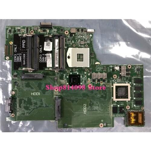 0TXP27 TXP20 CN-0TXP27 3D FOR Dell XPS 17 L702X Laptop motherboard DDR3 With graphic test good