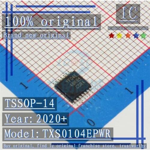 2020+ 100% Brand new original 10PCS-50PCS TXS0104EPWR YF04E TSSOP-14 Voltage level conversion chip