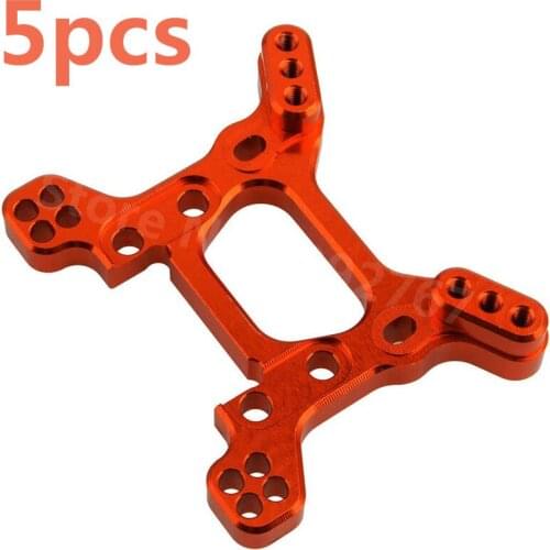5Pcs RC AXIAL SCX10 Yeti Rock Racer 90026 AX90025 RC Parts Alum. Front Shock Tower(Al.) For 1/10 Scale Models Remote Control Car
