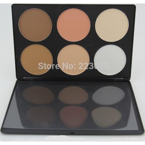 6 Colors Professional Salon Party Concealer Contour Face Cream Makeup Palette christmas gift