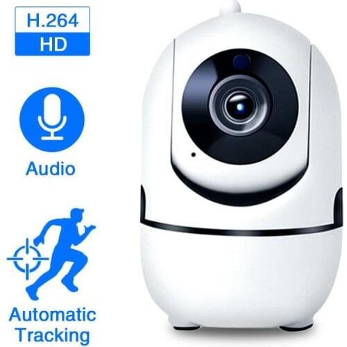 1080P wireless network camera Wifi 360 rotating automatic tracking CCTV camera mini pet video surveillance camera baby monitor