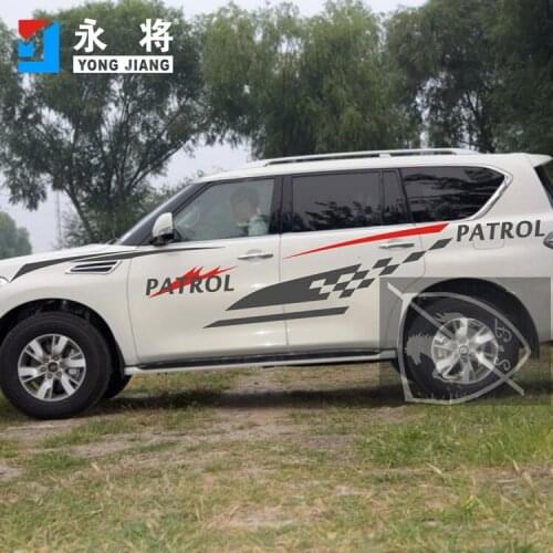FOR Nissan PATROL Y62 2012-2020 car sticker body appearance personalized fashion decal PATROL Y62 modification supplies