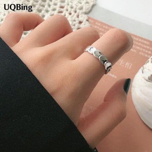 Vintage 925 Sterling Silver Multilayer Chiba Scale Rings For Women New Trendy Jewelry