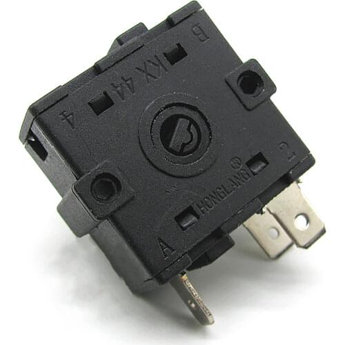 1PC 3Pin Rotary Switch 16A 250V AC for Electric Heater Radiator Repair Parts Accessories
