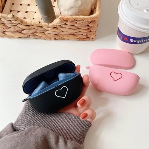 Earphone Case For SONY WF-SP800N Love PC Hard Headset Protective Case Wireless Bluetooth Headset Accessories Charging Box