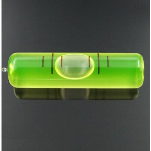 QASE 8*33mm Tube Spirit Level Bubble Level Vial for Optoelectronic Instruments Total station 5'/2mm