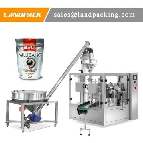 Coffee Powder Spout Pouch Filling Machine With High Precise