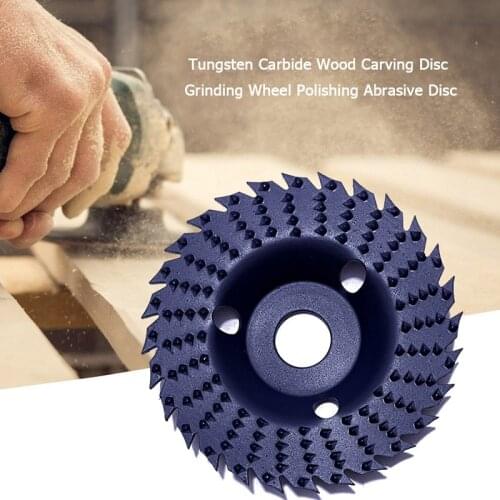 Wood Angle Grinding Wheel Round Milling Abrasive Disc woodworking Angle Grinder 22mm Bore Shaping Sanding Carving Rotary Tool
