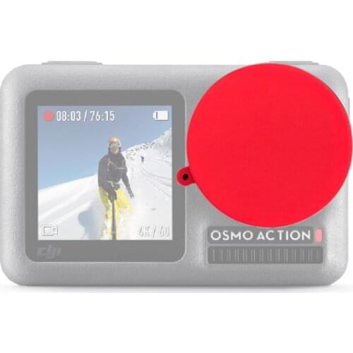 For DJI Osmo Action Camera Lens Silicone Cover Lens Soft Protective Case for Osmo Action Camera