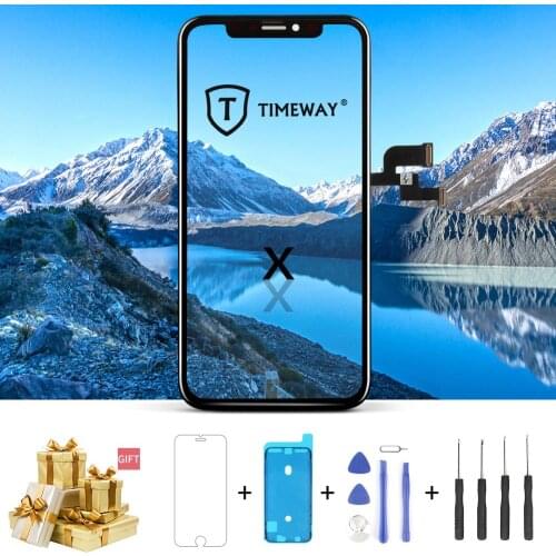 TOP For iphone X LCD XS XSMAX XR LCD With 3D Touch Digitizer Assembly No Dead Pixel LCD Screen Replacement For iPhone XS MAX LCD