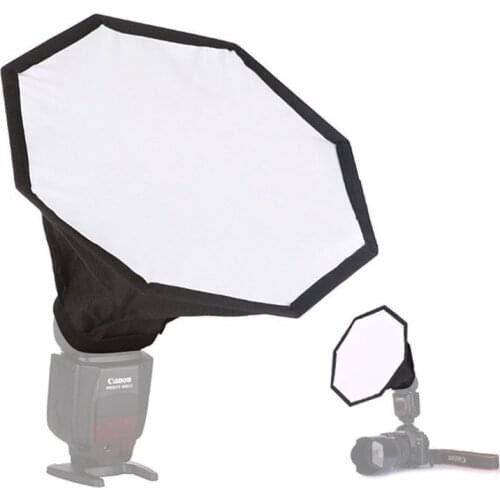 Universal Mini Portable Softbox Diffuser Flash Diffuser Reflector Round Square Soft Light Box for Canon Nikon Sony Camera