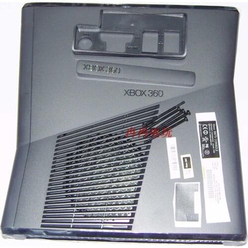High quality Full set Housing Shell Case for XBOX360 Slim xbox 360 console Slim replacement free shipping