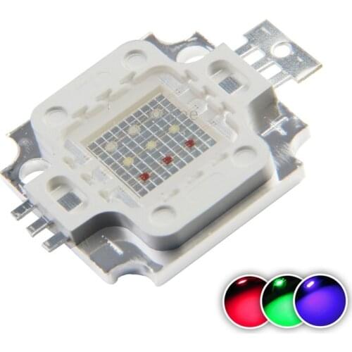High Power LED Chip 10W COB Light Beads 10 W Watt RGB Red Green Blue SMD Diode For Stage Light Floodlight Spotlight Lawn Bulb