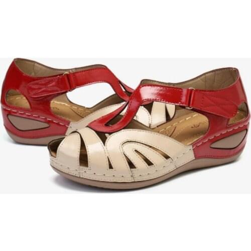 2021 Women Sandals New Summer Shoes Woman Plus Size 43 Heels Sandals for Wedges Casual Gladiator Sandalen Dames