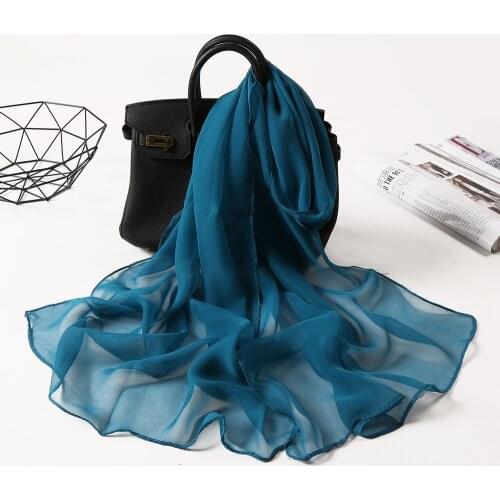 2021 solid Kerchief Silk scarf Satin Hair For Women Fashion Print Head Scarfs Female Headband Neck Scarves For Ladies Spring