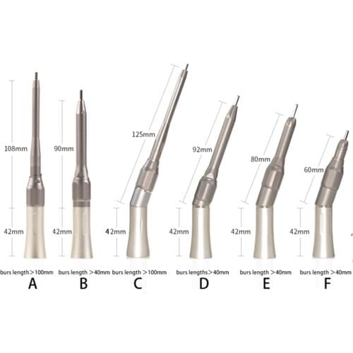 1PIECE Dental Low Speed Handpiece 20 Angle Micro Surgery Surgical Straight Handpiece dental air turbine