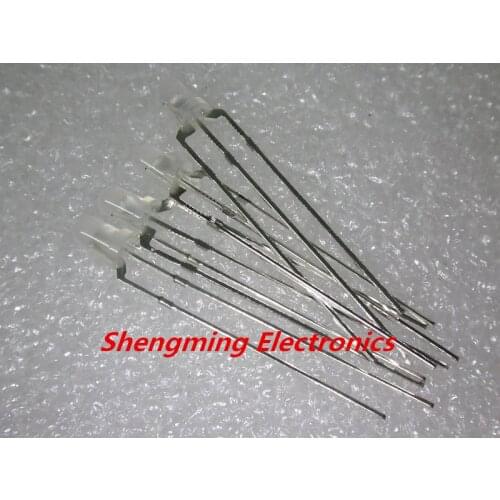 100pcs 3mm 3Pin Diffused two Bi-Color Red & Green Light Common Anode Led Diode