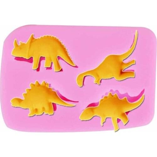 13 Kinds Animal Horse Cat Dinosaur Silicone Mold Fondant Chocolate Candy Gumpaste Lollipop Crystal Epoxy UV Resin Soft Clay C349