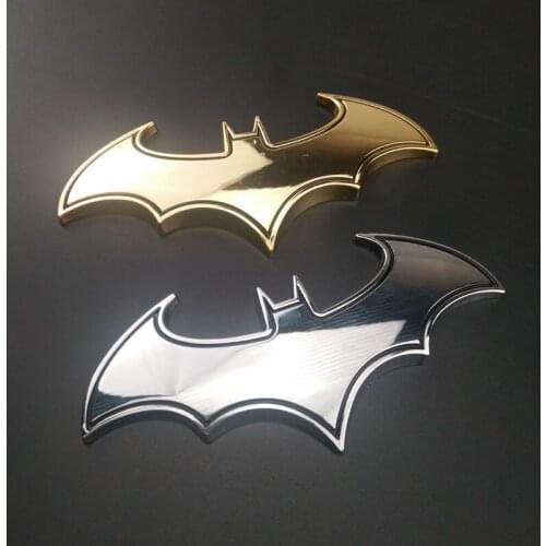 3D Metal Bat Motorcycle Logo Badge Sticker FOR Acura RLX CL EL CSX ILX MDX NSX RDX RL SLX TL TSX Vigor ZDX Honda CRV Accord