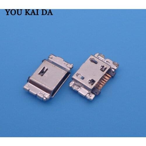 50PCS 7 pin Micro USB jack socket charging port connector for Samsung Galaxy J3 J5 J7 J1 J100 J330 J330F J530 J530F J730 J730F