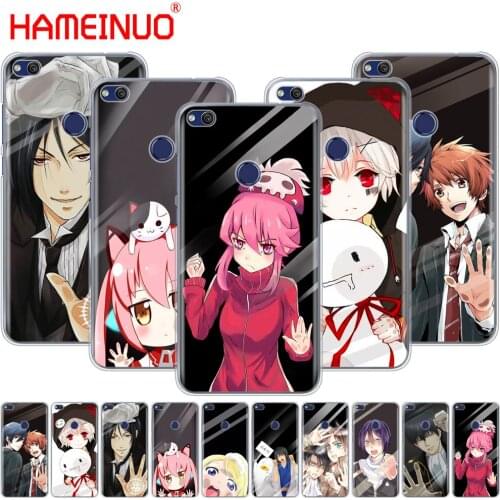 HAMEINUO japanese anime girl touch glass kawaii Cover phone Case for huawei Ascend P7 P8 P9 P10 P20 lite plus pro G9 G8 G7 2017