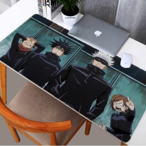 Anime RGB Gaming Accessories PC Large Mouse Pad Keyboard Mouse Pad LED Luminous Computer Desk Mat Game Player Carpet Mat