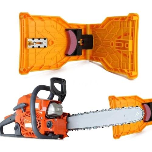 Chainsaw Teeth Sharpener chainsaw Portable Durable Easy Power Sharp Bar-Mount Fast Grinding Chainsaw Chain Sharpening Kit Tools