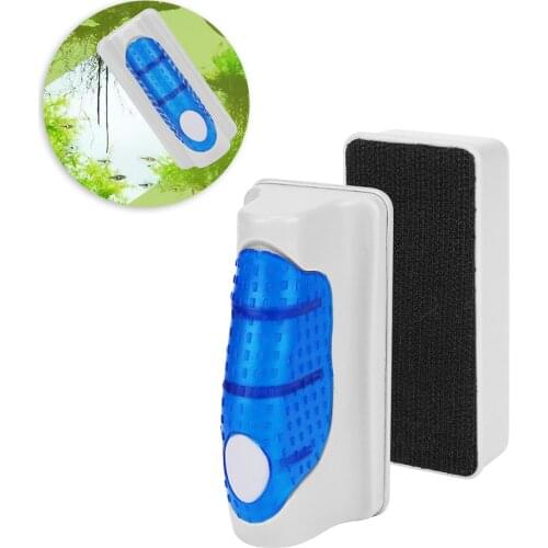 Seven Master Magnetic Aquarium Glass Algae Scraper Cleaner Magnetic Brush Aquarium Tank Fish Aquarium Tools Floating Brush