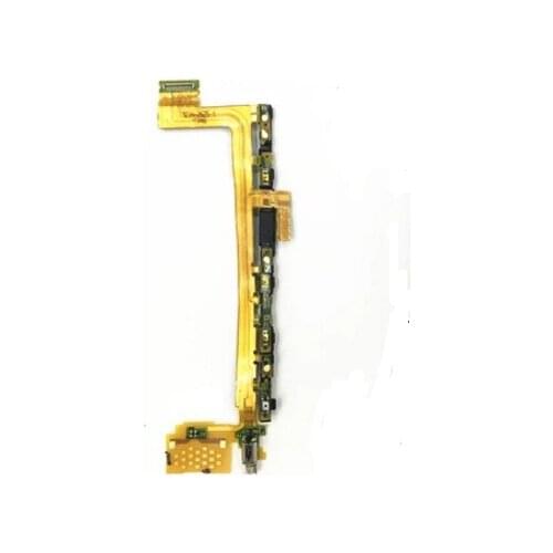 New Power ON and OFF Switch Button Flex Cable For Sony Xperia Z5 Premium E6833 E6853 E6883 Replacement Parts