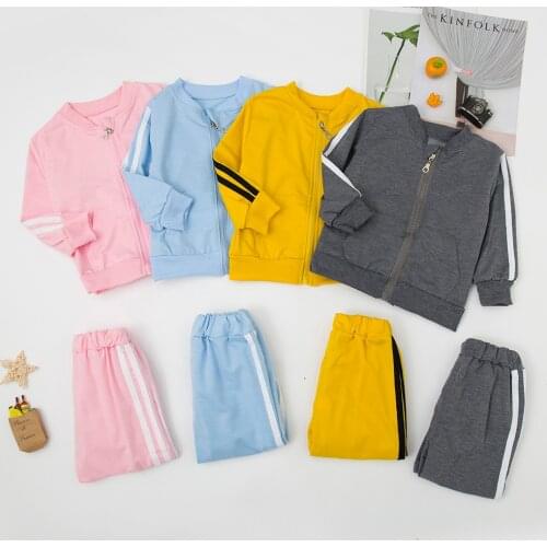 New Baby Girl Clothes Children Clothes Girl Clothing Sets Sweatershirt+Pant 2 Picecs 2021 Girls Sets For Newborns For 1-5 Age