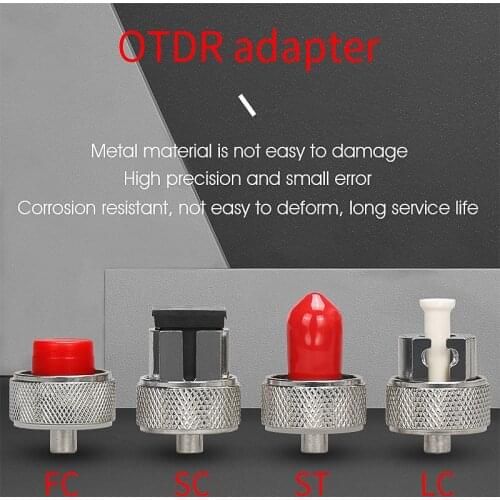 OTDR transfer connector SC FC ST LC adaptor OTDR Fiber Optic Connector For Optical Time Domain Reflectometer Fiber Adapter
