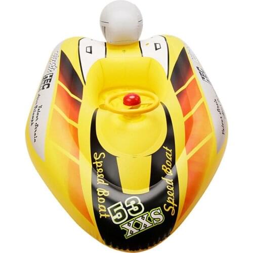 Pool Float Inflatable Swim Ring Pool Floating Boat Toy for Kids Safety Swimming Baby Accessories Float Circle
