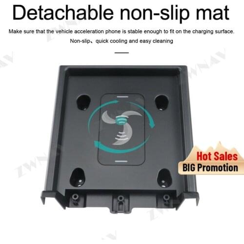 QI Car wireless charger for Honda ELYSION 16-18/ODYSSEY 17-18 Intelligent Infrared Fast Wireless Charging Car Phone Holder