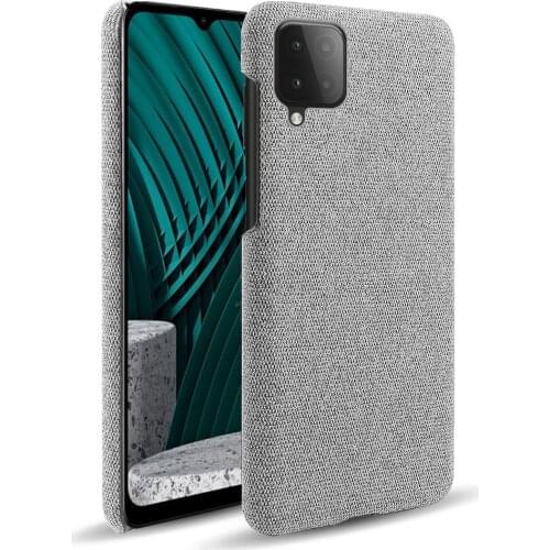 Cloth Cases For Samsung Galaxy M12 Case Slim Retro Cloth Hard Phone Cover for Samsung M12 M 12 GalaxyM12 6.5'' SM-M127F Coque