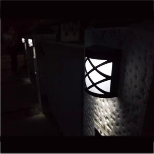 Waterproof Solar Lamps 6 Led Garden Decoration Christmas Outdoor Street Wall Lamp Lighting Luminaria Lampada Waterproof Light