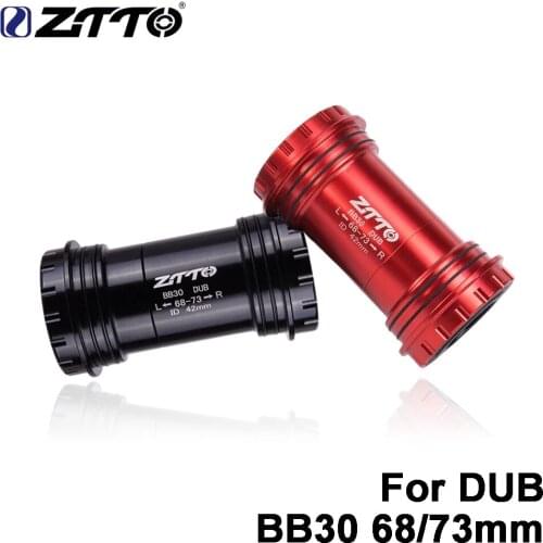 ZTTO BB30 To DUB bicycle Thread Lock Bottom Brackets Press Fit BB30 Frame for MTB Road bike DUB crank BB Waterproof Center