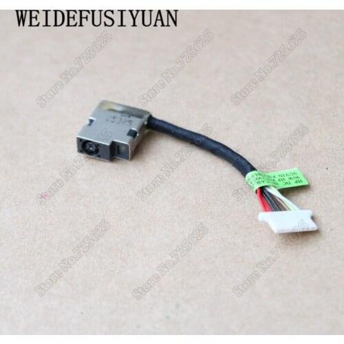 10pcs DC Power Jack W/Cable Harness forHP Pavilion 15-CC 15-AU 15-BR 15-W 90W 799735
