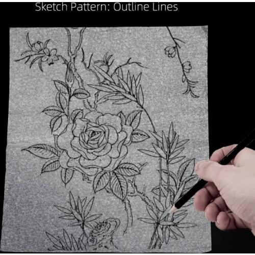 100pcs Tattoo Transfer Sketch Draft Paper Tattoo Accessories Thermal Stencil