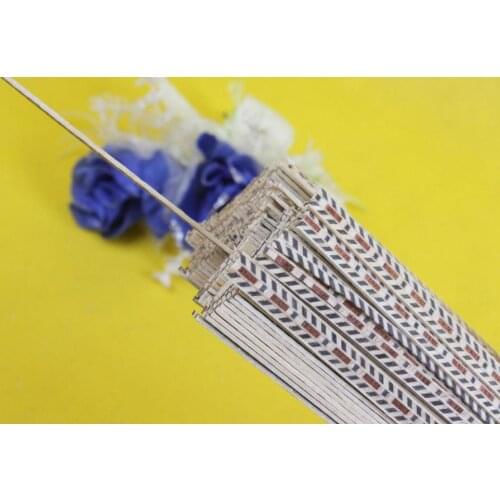 25Strip Luthier Purfling Binding Marquetry Inlay 640x6x1mm Guitar Parts #71m