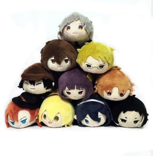50mm 2021 new arrival Bungo Stray Dogs Plush Doll Toys Bungo Stray Dogs Plush Toy Stuffed Toy